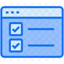 Task Checklist Web Icon