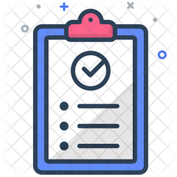Task Icon - Download in Colored Outline Style
