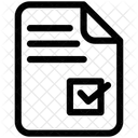 Task Check Checklist Icon