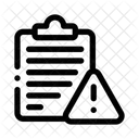 Task Alert Clipboard Icon