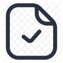 Task Check Paper Check Icon