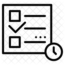 Task check in documment paper with speed  Icon