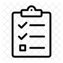 Task Checklist To Do List Productivity Icon