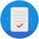 Complete Approved Verified Icon