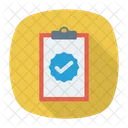 Task Completed Tick Icon