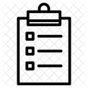 Task document in clipboard  Icon
