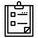 Task document in clipboard  Icon
