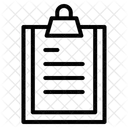 Task document in clipboard  Icon