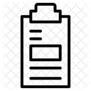 Task document in clipboard  Icon