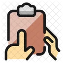 Task Finger Show Streamline Ultimate Icon