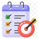 Task Goal Checklist Icon
