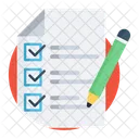 Checklist Verified List Memo Pad Icon