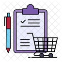 Checklist List Pen Icon