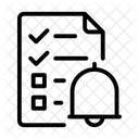Task Notification Reminders Alerts Icon