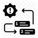 Task Priority Sequence Flow Icon