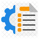 Task Project File Report Icon