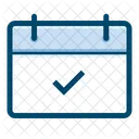 Task Schedule Approved  Icon