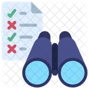 Task Search Task Scope Icon