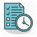 Task Time Time Management Project Time Icon
