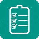 Tasks Checklist Workflow Icon