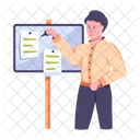 Business Tasks Task Board Business Planning Icon