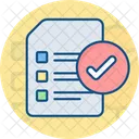 Completed Tasks Checklist Icon