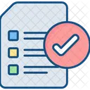 Completed Tasks Checklist Icon