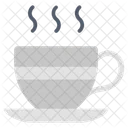 Heiße Kaffeetasse  Symbol