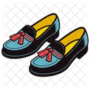 Footwear Icon Flat Style Symbol