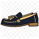 Footwear Icon Flat Style Symbol