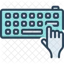 Eingabetaste Tastatur Symbol