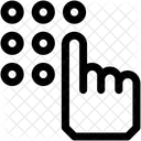 Eingabe Pin Code Symbol