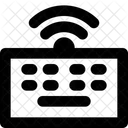Kommunikation Technologie Drahtlose Tastatur Icon