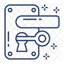 Tastensperre  Symbol