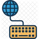 Tastiera Hardware Del Computer Dispositivo Di Input Icon