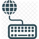 Tastiera Hardware Del Computer Dispositivo Di Input Icon