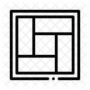 Tatami Floor Texture Symbol