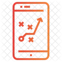 Plano De Estrategia Movel Estrategia Taticas Moveis Ícone
