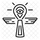 Tatouage d'ankh  Icône