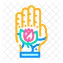 Tatowierung Hand Hufte Symbol