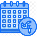 Tattoo Artist Appointment Tattoo Making Appointment Calendar Icon