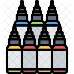 Tattoo Ink Bottle  Icon