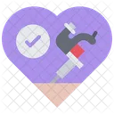 Tattoo Machine Heart  Icon