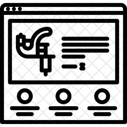 문신 시술소 웹 사이트  아이콘