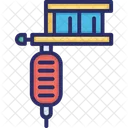 Tatowiermaschine Tatowierung Maschine Symbol