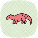 Lagarto Tatu Lagarto Tatu Reptil Ícone