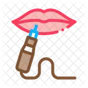 Tatuaje de labios  Icono