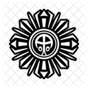 Tatuaje De Rayos Rayos De Sol Tribal Icono