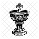 Taufbecken  Symbol
