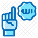 Tauhid One Hand Icon